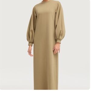 Veiled Collection Payton Balloon Sleeve Abaya Dress